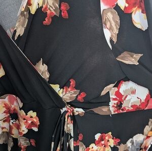 Emerald wrap dress maxi